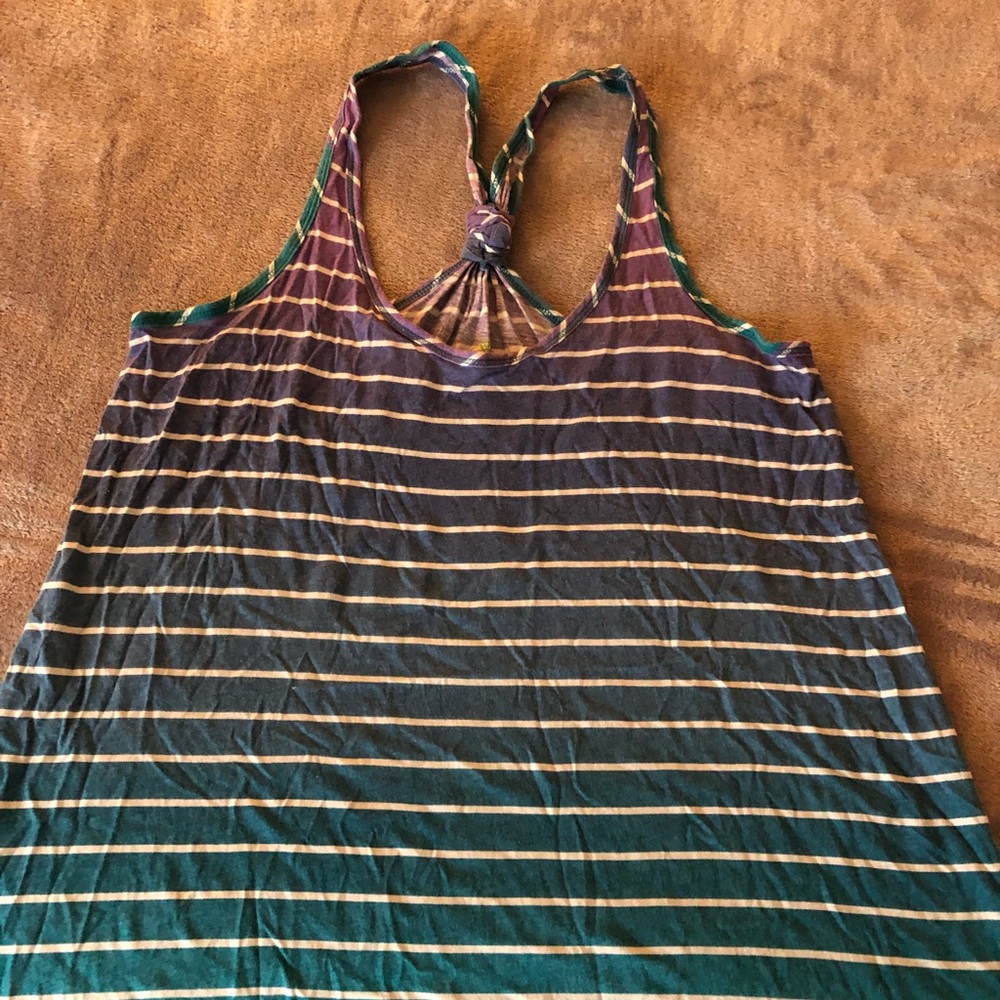 Old Navy ombré stripped tank
